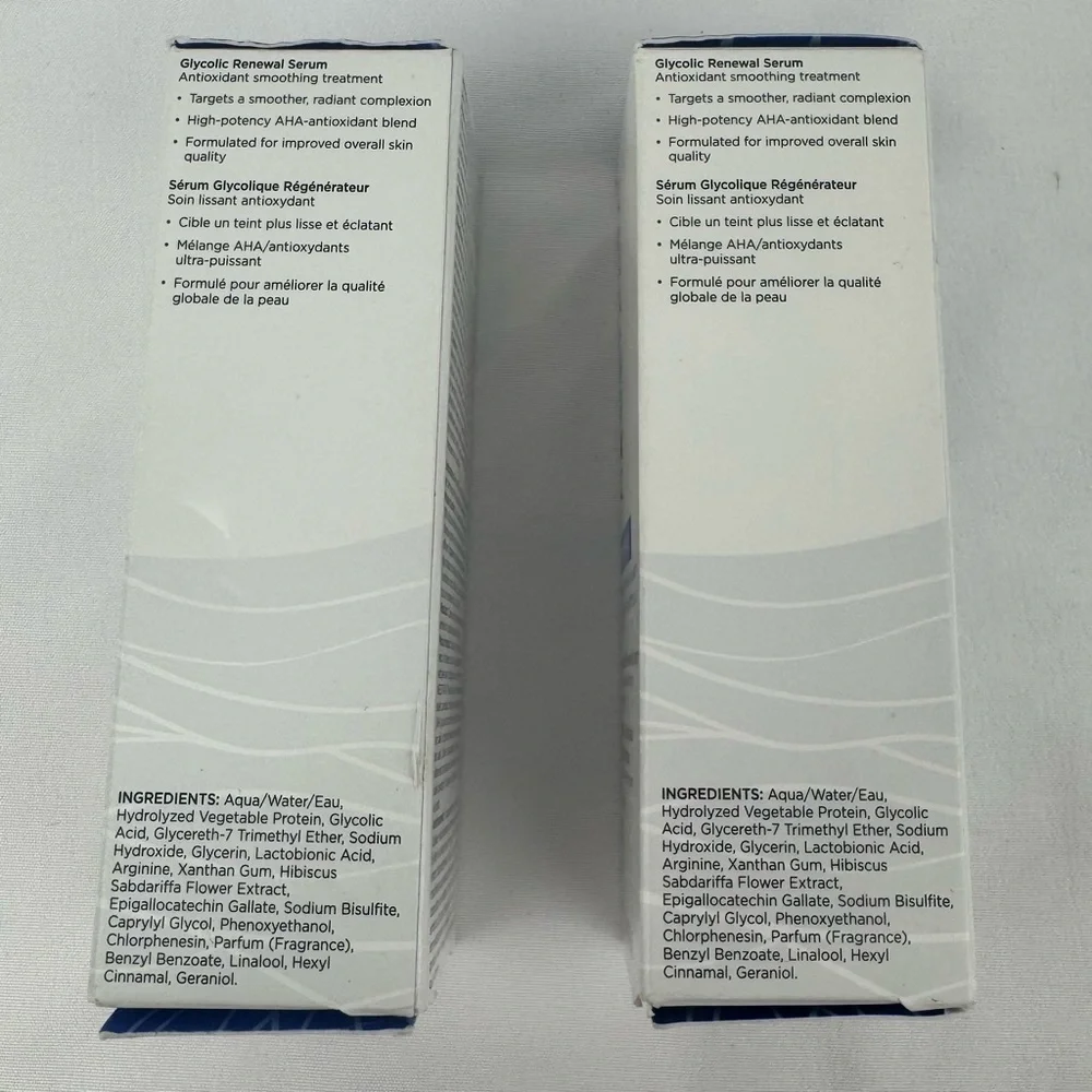 Lot of 2 NeoStrata Resurface Glycolic Renewal Serum 10% AHA 30ml / 1oz New
